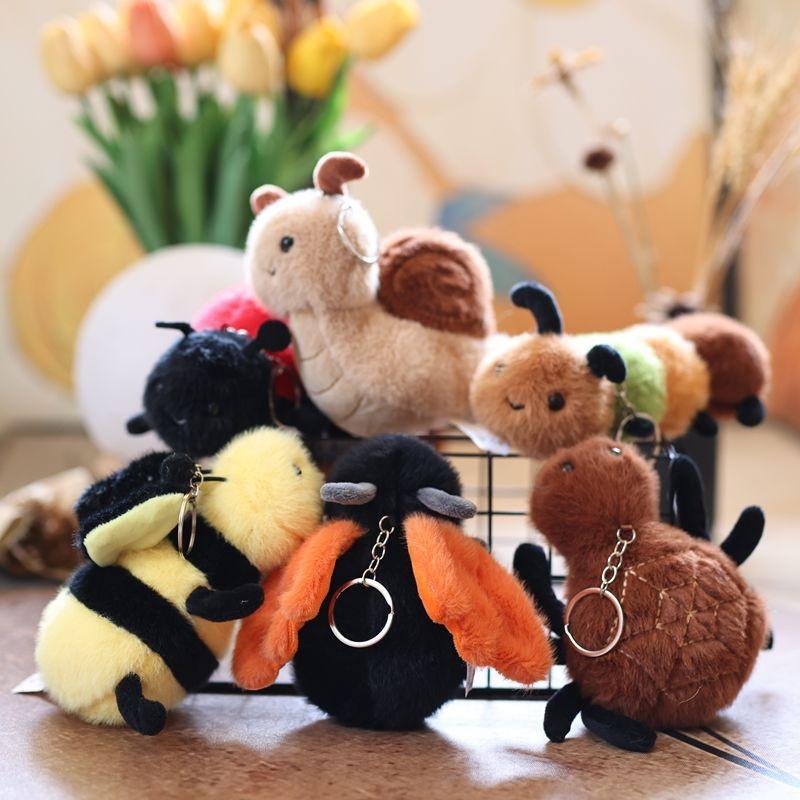 Insect Series Plush Doll For Children With Pp Cotton Filling Perfect For Backpack Accessories