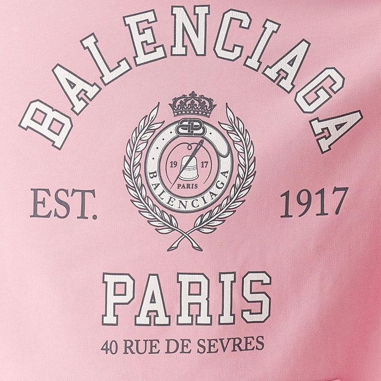 Balenciaga Hoodie 'Faded Pink' Women's 697879TMV993167
