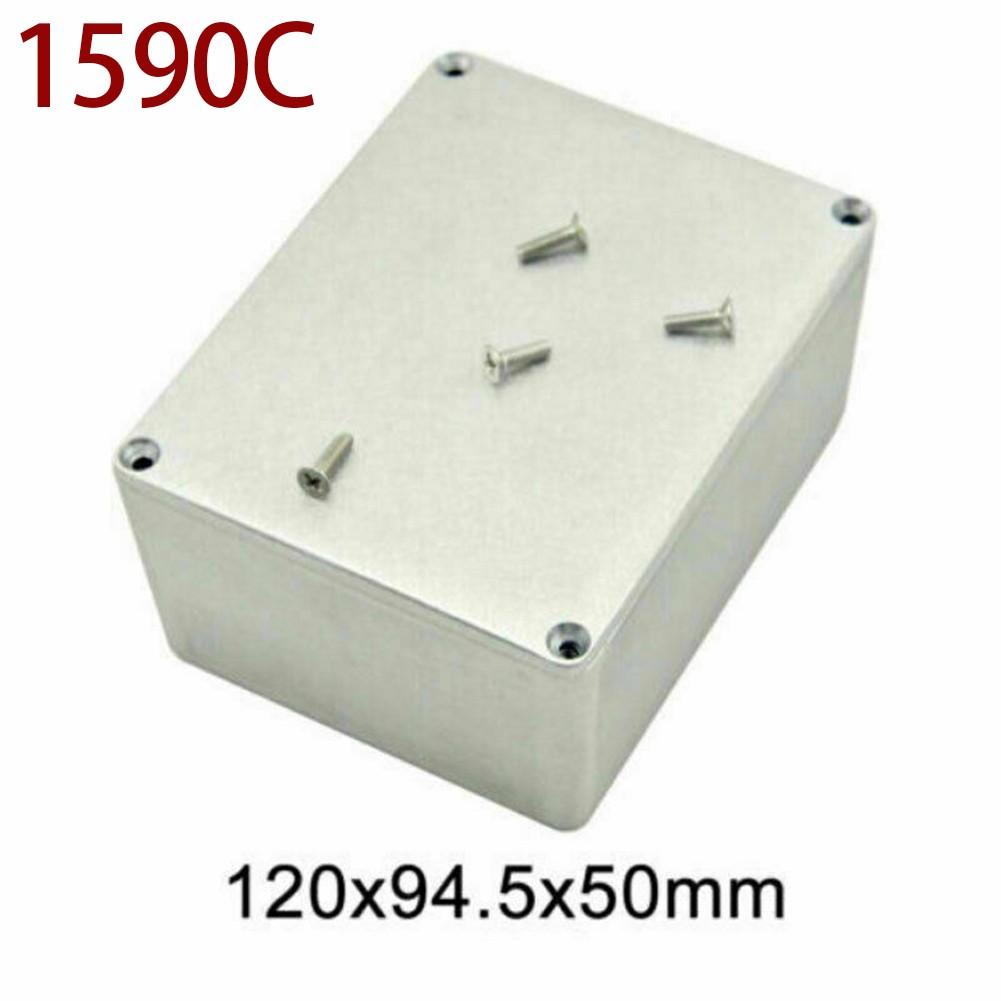 Metal Electric Case Silver Enclosure Lid Height Mm