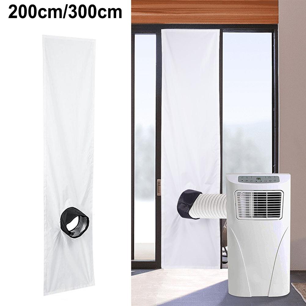 Air Lock Window Seal For Air Conditioner 3m/4m Flexible Cloth Sealing Plate Window Seal With-Zip HVAC Systems & Parts