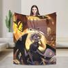 Hazbins Hoteling Game Blanket Quality Warm  Throw Blanket Winter Kids Adult Home Decor Funny Bedspread