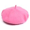 Berretti di Lusso in Lana Vergine Berretto Basco in Feltro da Donna Stile Britannico Cappello Basco da Ragazza Elegante da Donna Tinta Unita Cappelli Invernali