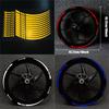 Motorcycle Wheel Rim Stripe Wheel Decal Tape Sticker 18-21 Inch Sport Wheel Decals Road Bike Reflective Sticker