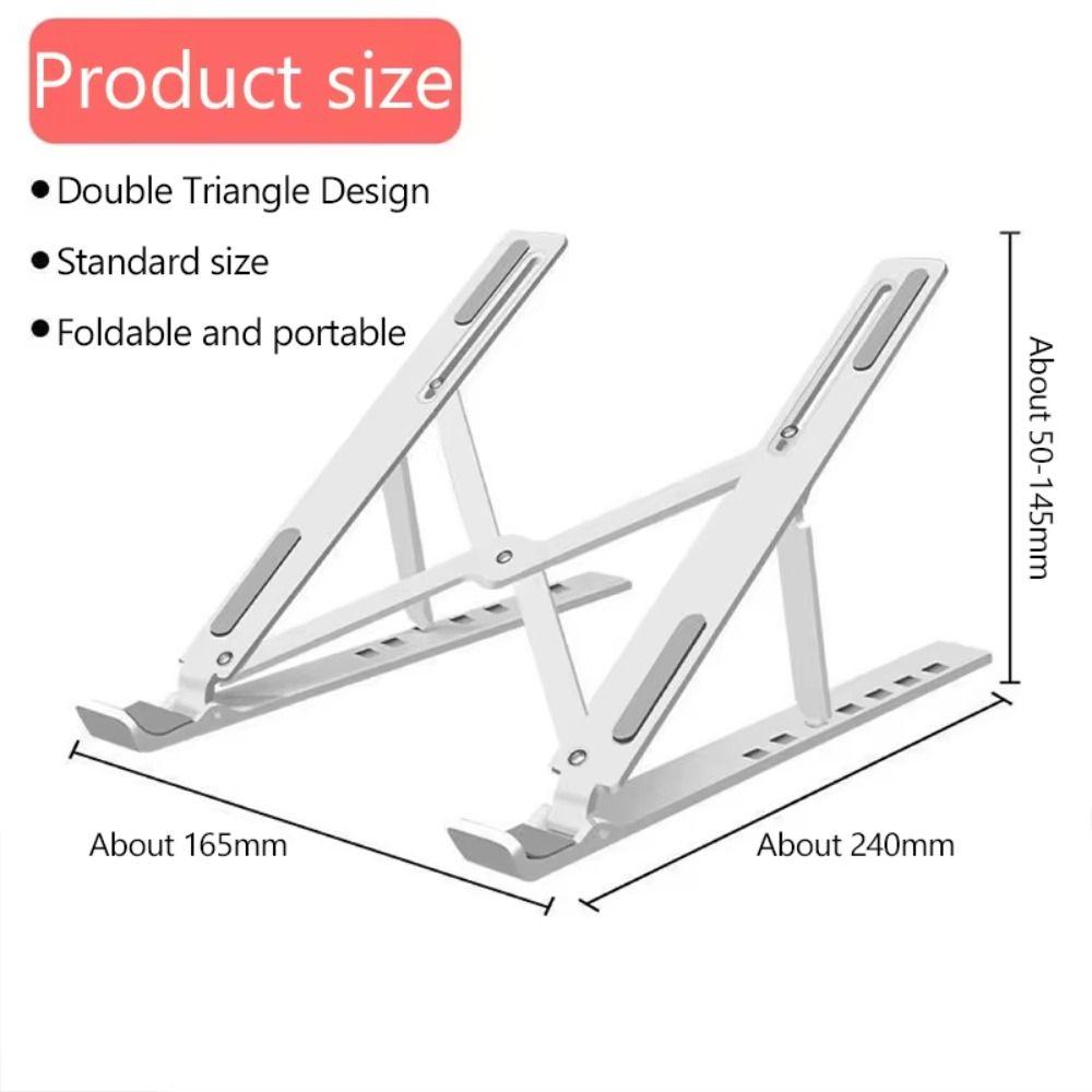 Universal Laptop Stand Foldable Laptop Cooling Base Notebook Holder  for Laptop/Tablet/phone