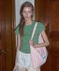 Maison Creme Creamy Eco Bag _ Linen Stripe Pink