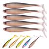 Soft Bait Lure 9.5cm/5.8g Duck Foot T-Tail PVC for Freshwater and Seawater Fishing