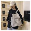 Urban Minimalist Womens Puffy Backpack With Polyester Material And Large Capacity For Daily Use