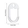 Table Hook 2 Pieces Double-Ended Round Hole Holder Portable Desk Hook For Home Office Study School Indoor Family Students Adults