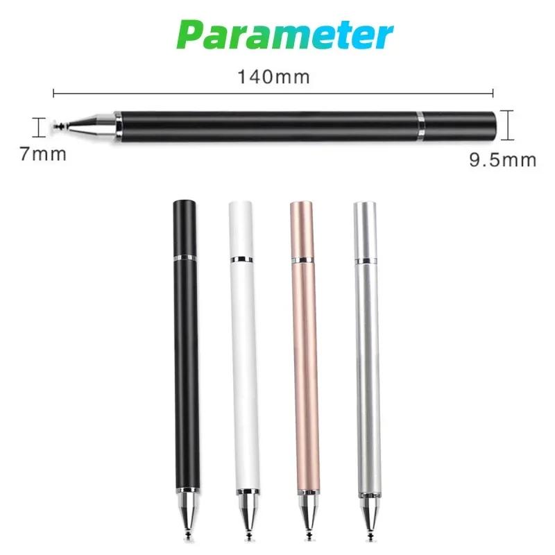 2In1 Tablet Pen Stylus Pen Drawing Screen Touch Pencil for IPhone IPad Tablet Capacitive Drawing Pen for Mobile Android Phone