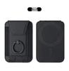Magnetic Card Holder with Finger Ring & Elastic Band for iPhone 12/13/14/15 Magsafe