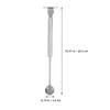 Tige de support à ressort à gaz 200 mm Levage pneumatique robuste pour armoires Meubles Cadre de support de couvercle Jambe hydraulique pour lit Porte de camping-car