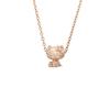 Hello Kitty Clover Necklace Pink Gold