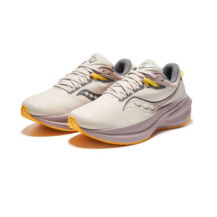 SAUCONY Triumph 21 Runshield Len Női Sneakerek Krém S10907-70