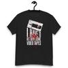 American Psycho Movie - Patrick Bateman I Have To Return Some Video Tapes Quote T-shirt