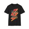 Rock'N'Roll T-Shirt, Music Tee, Rock Music Logo, Rock Fan Gift, Rocker Top
