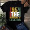 Men's and Women's T-shirts 1954 The Birthyear