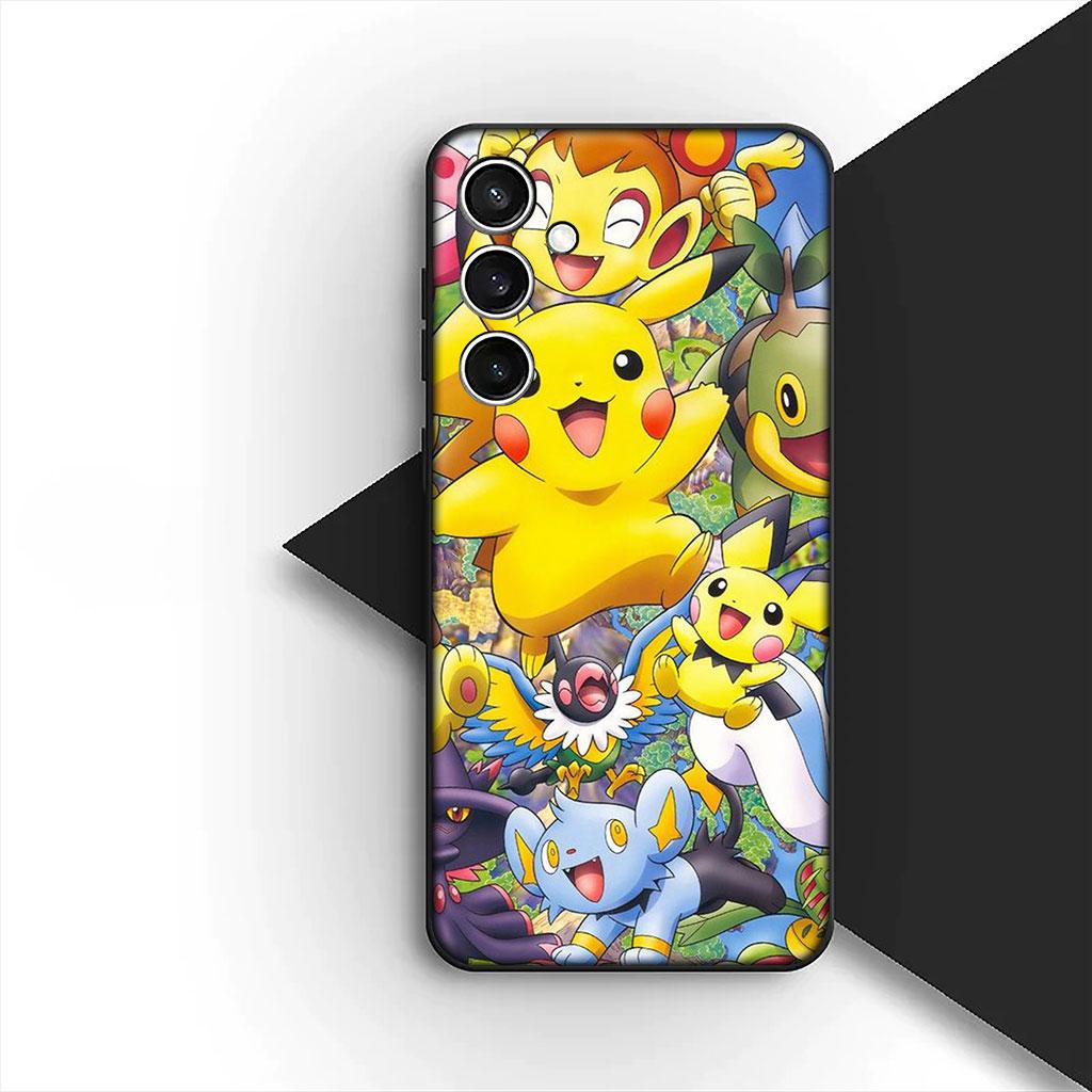 Mewtwo P-Pokemons Mew P-Pikachus Silicone Phone Cover for Xiaomi Poco C75 C65 C71 C85 X7 X6 M7 F7 F8 Ultra F6 Pro Soft Case