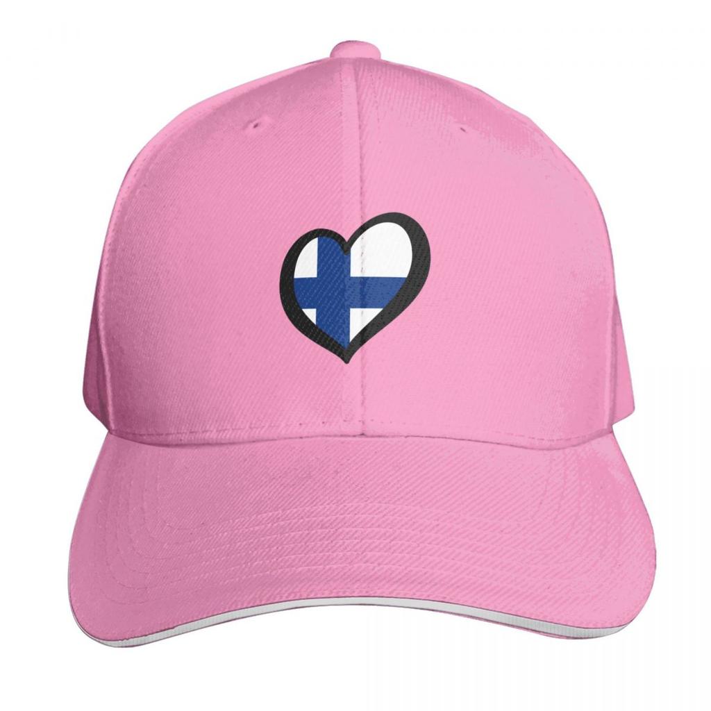 Eurovisionstyle Heart Finland Baseball Cap Luxury Unisex cap Rugby Golf Cap Snapback For Girls Unisexs