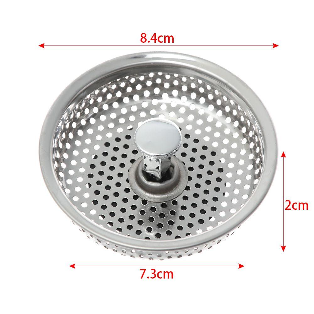 Stuff Cover Cleaning Mesh Waste Drainer Sink Strainer Colander Plug Filter Basket Food Hair Stopper