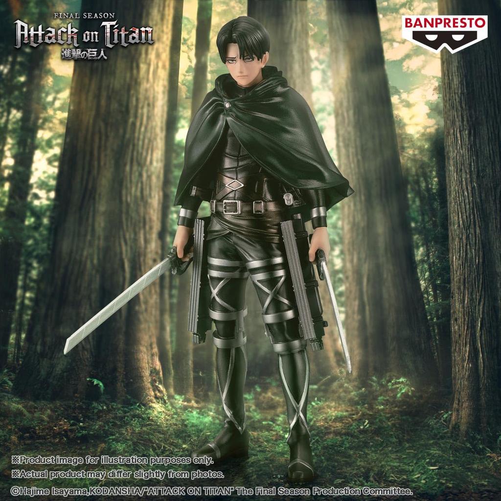 Banpresto Attack On Titan The Final Season Levi Special 10th Anniversary Ver.