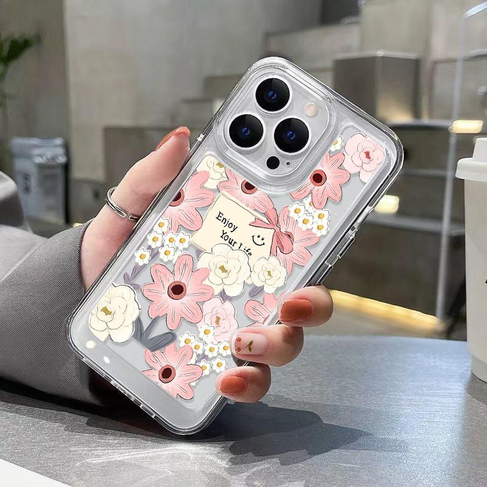 Phone Case for iPhone 11 13 12 14 15 16 XR XS Pro Max 7 8 Plus Samsung A55 A15 Redmi Note 13 12 OPPO A18 A16 Vivo Y17S V27 Honor 9 10 Infinix 40 30