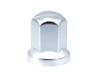 Wheel Stud Cover S-33, Chrome, High, 10 Pcs.
