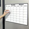 Mjukmagnetisk kylskåpsmeddelandetavla klistermärke PVC skrivtavla whiteboard veckoplaneringstabell