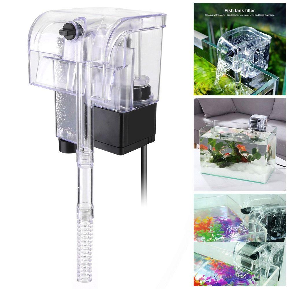 1 Stück Kunststoff Sauerstoffpumpe Wasserfilter 110V US 220V EU Stecker Wasser Aquarium Zubehör Wasserpumpe Wandmontage Mini