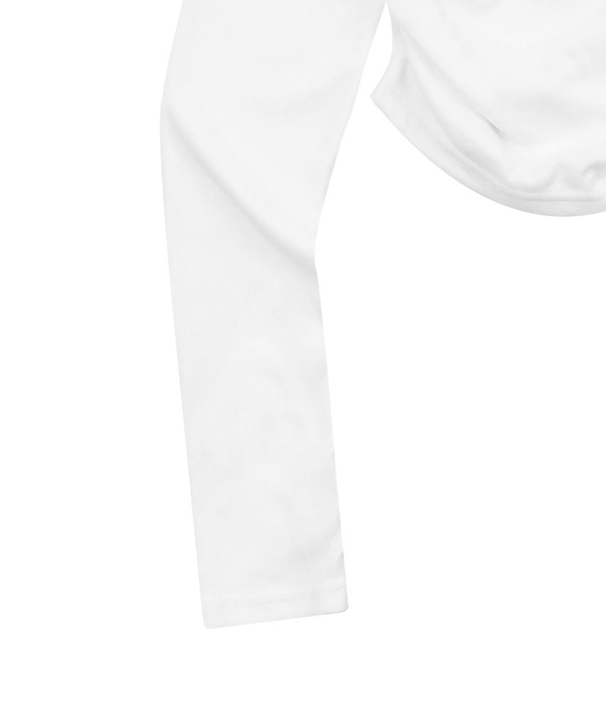Mucent Deli Crop Shirring Tee (3 Colors)