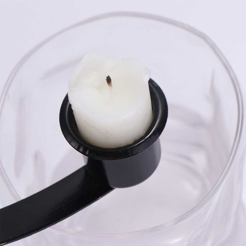 Rustikales Bauernhaus Glasgefäß Kerze Blumenhalter Passt auf Standard 1-Quart Mason Jars