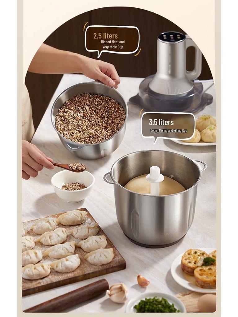 Little Bear Electric Multi-functional Meat and Garlic Grinder