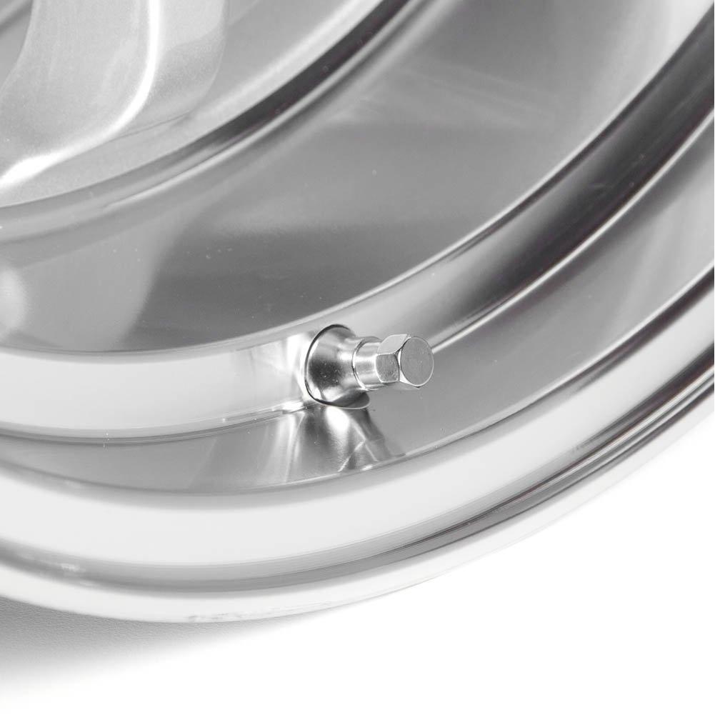 4 st Aluminiumlegering Gummi Slanglöst Hjul Däck Däck Ventilskaftlock Kit