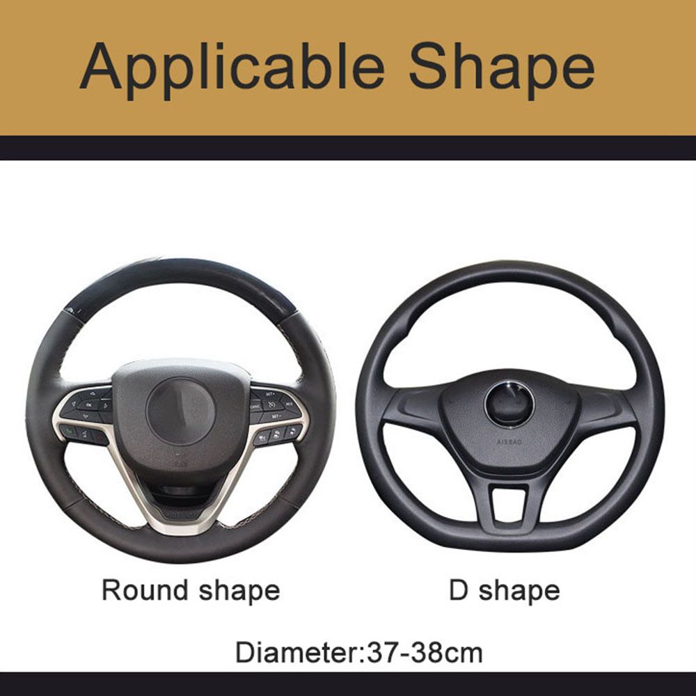 Car-styling Anti-Slip Protection Pearl Velvet Soft Warm Plush Car Steering Wheel Cover