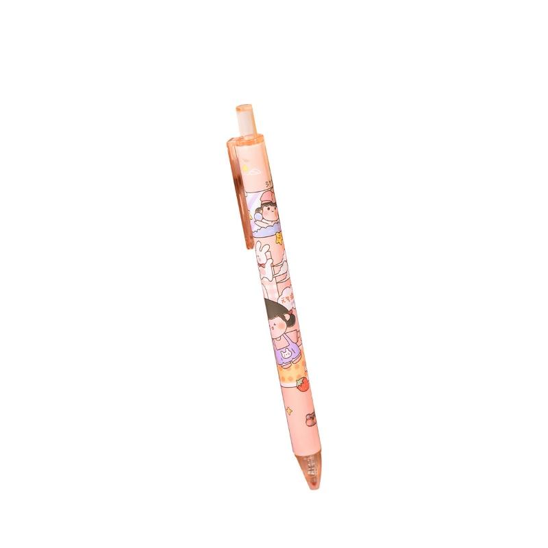 1pc Kawaii Glue Pen Cute Cartoon Girl Dinosaurs Shark Scrapbook Glue Pen for Paste Non-sticky Memo Pad Post Note School Supply