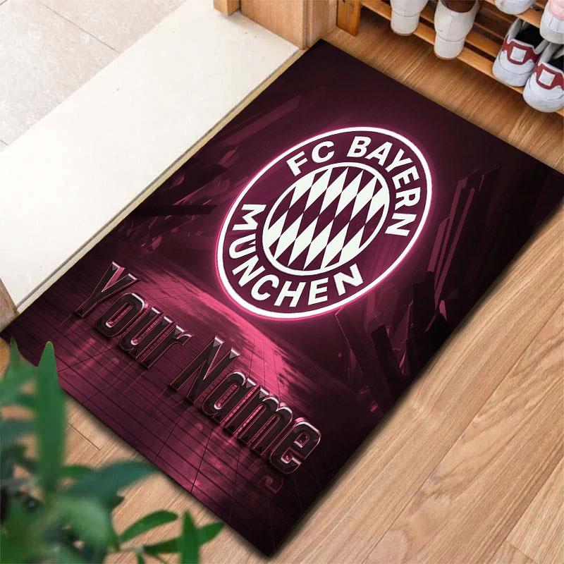 FC Bayern Munchen Custom Name Carpet Rug for Living Room Bedroom Home Sofa Decoration,Kids Play Non-slip Floor Mat