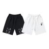 1197 Off-White 2026 Spring/Summer New OW Oil Painting Arrow Pattern Printed Men's and Women's Casual Loose Shorts