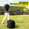 Golf-Schlagtasche Stille Golftasche Indoor Tragbar Kraft-Schlag Schwungtrainer Outdoor Golf Übung
