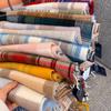Atmosphere Student Autumn/Winter New Warm Thick Scarf Women'S Casual Versatile Colorful Grid Scarf