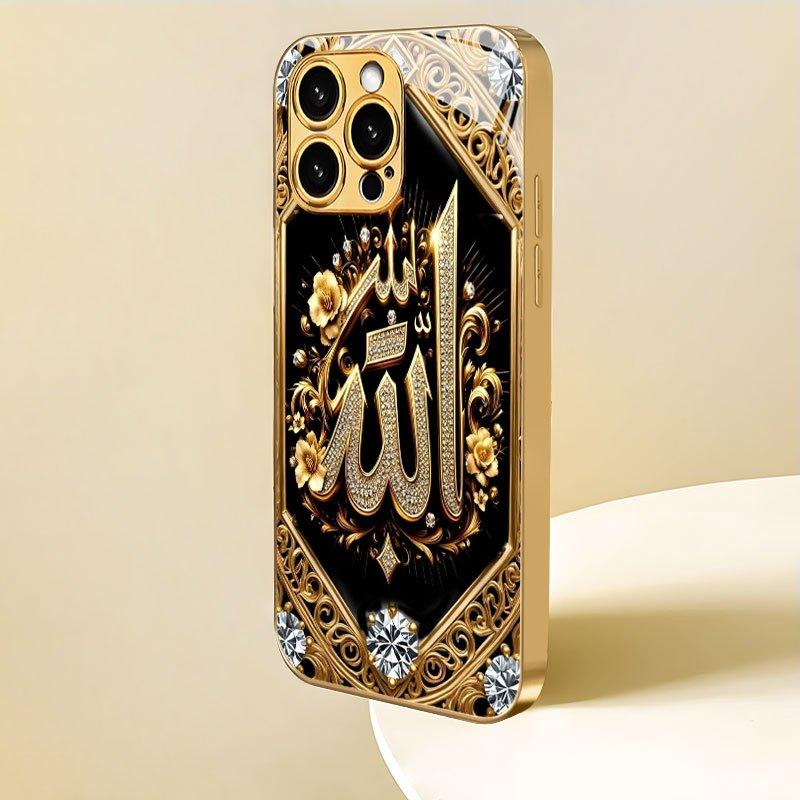Solemn Gorgeous High-end Phone Case Electroplated Glass TPU PhoneCase for iPhone 17 16 15 14 13 12 11pm Pro Plus Dropresistant