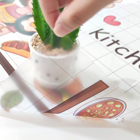 Kitchen Wallpaper Self Adhesive Oil Proof Wall Sticker Waterproof Backsplash Wall Protector Film for Cupboard Kitchen Countertop