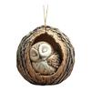 Animal Christmas Ornament 2D Acrylic Cartoon Forest Animal Xmas Tree Hanging Decoration for Holiday Home Decor