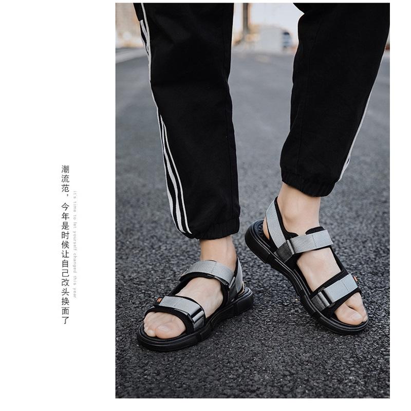 Summer Korean Version Of The Casual Trend Personalized Men's Shi Beach Slippers Sandals