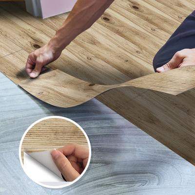 5 Roll 3D Wooden Brick Pattern Peel and Stick Wallpaper Self Adhesive Contact Paper Removable Waterproof Wallpaper For Furniture Renovation