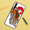 Tiger Red Sun Japan Art For Huawei Nova 5T 9 10 SE 7i 8i 11i 12i Y60 Y61 Y70 Y72 Y73 Y90 Y91 P20 P30 P40 Lite Case