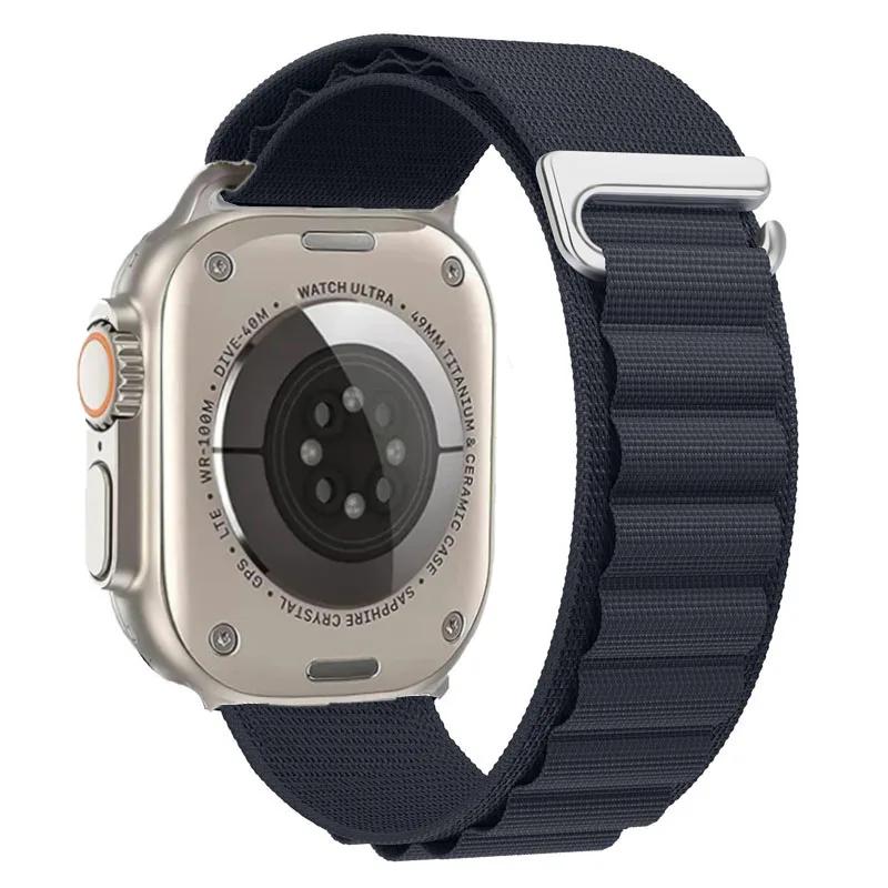 Bracelet Boucle Alpine Pour Apple Watch Ultra 3 Bracelet 49mm 11 10 9 8 7 46mm 42mm 45mm 41mm Sport Nylon Bracelet iWatch 6 5 SE 44mm Ceinture