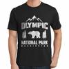 Olympic National Park T-Shirt Washington Hiking Climbing Camping 04014