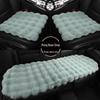 Cross-Border Three-Piece Winter Bubble Velvet Car Cushion Set - Warm and Comfortable Without Labels