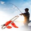 50Pcs Fishing Hook Decoupling Sea Fishing Impact Hook Release Clip Impact Baits Clip Stainless Baits Hook Release Clip