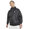 NSW HE WR Winddicht Gewebter Hoodie Größe L Reißverschluss Jacke, Herren, Schwarz,