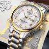New TOP Brand Luxury Men's Watch With Box Waterproof Calendar Luminous Men's Quartz Watches